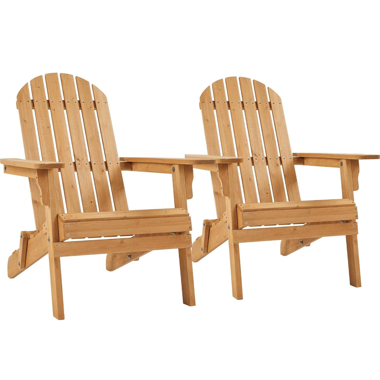 Adirondack Chair Wood - Folding Adirondack Chair Set of 2