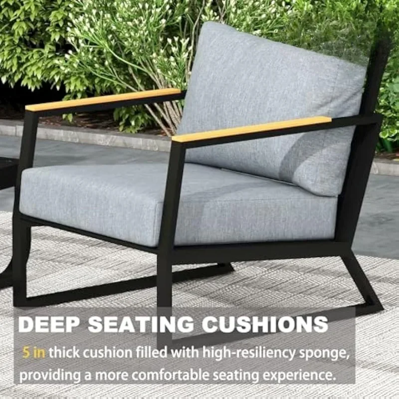 Outdoor Furniture Quality - High quality Metal Patio Furniture Set,Modern
