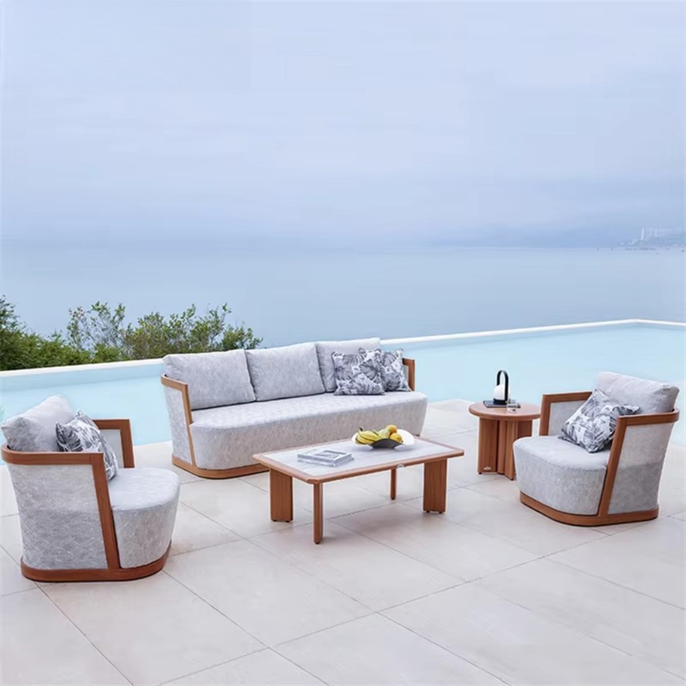 Outdoor Furniture Quality - Modern Outdoor Aluminum Sofa Garden Furniture