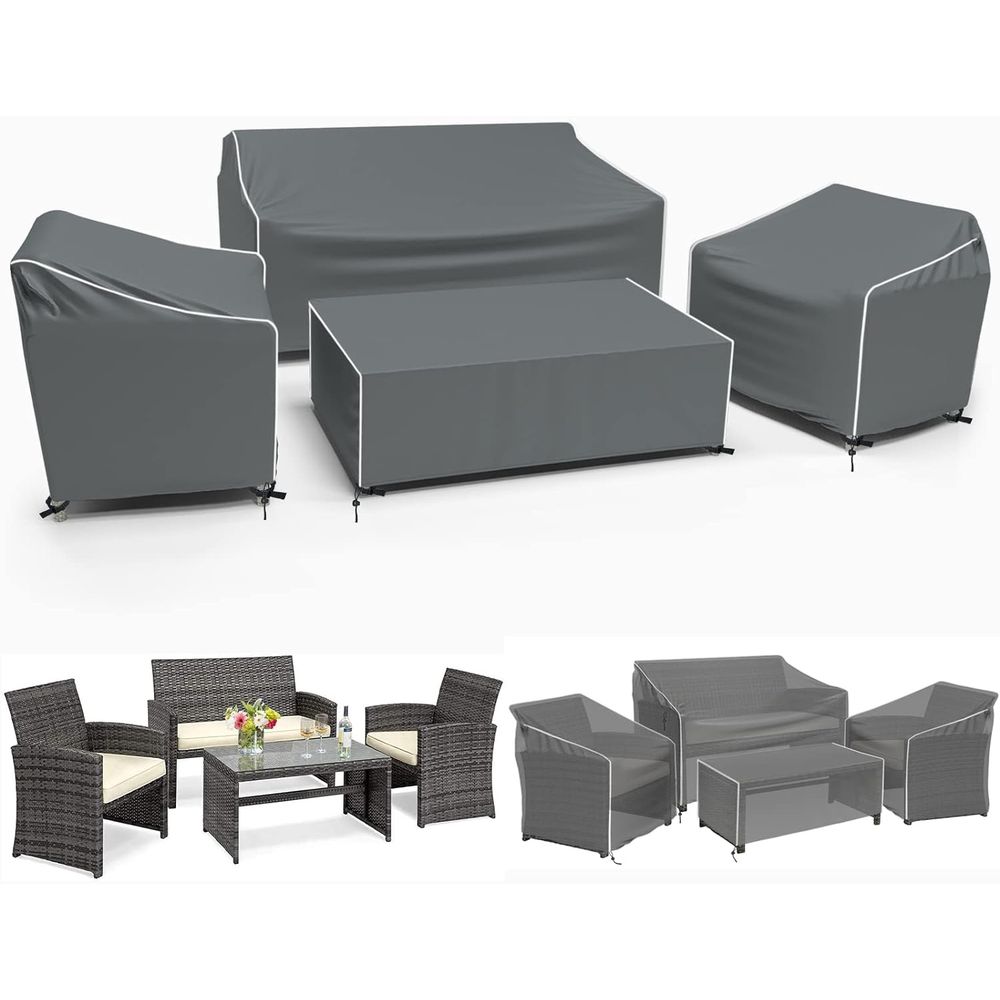 Outdoor Furniture Patio - Patio Furniture Covers, 4-Piece Outdoor Furniture