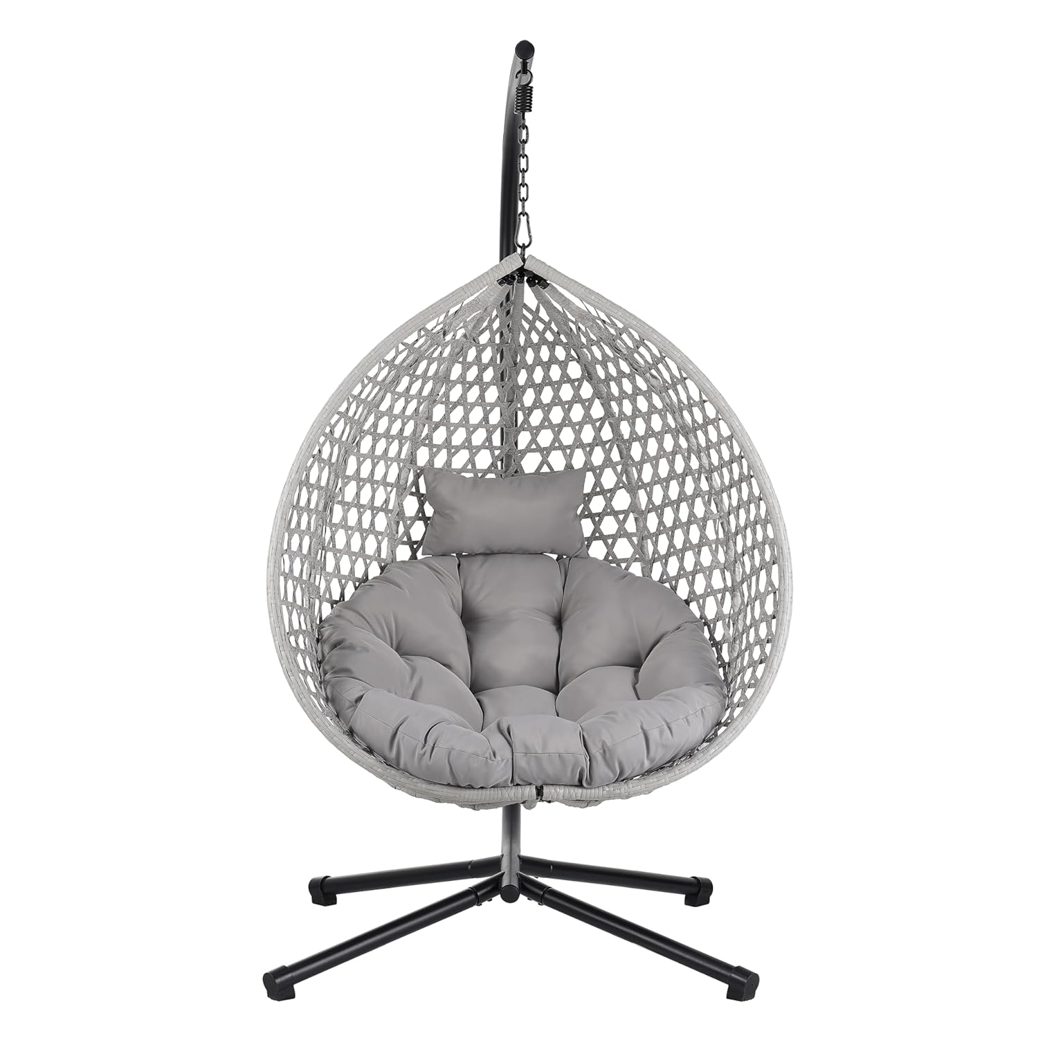 Foldable HDPE Rattan Hanging E - Hanging Egg Chair review and price