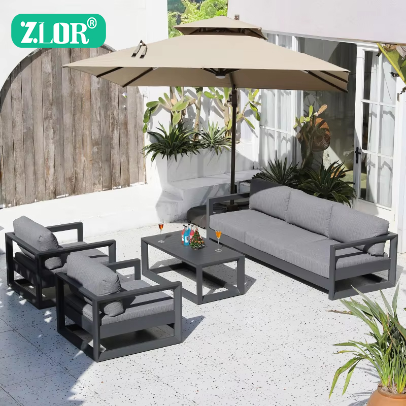 Luxury Aluminum Outdoor Sofa S - Outdoor Furniture Quality review and price