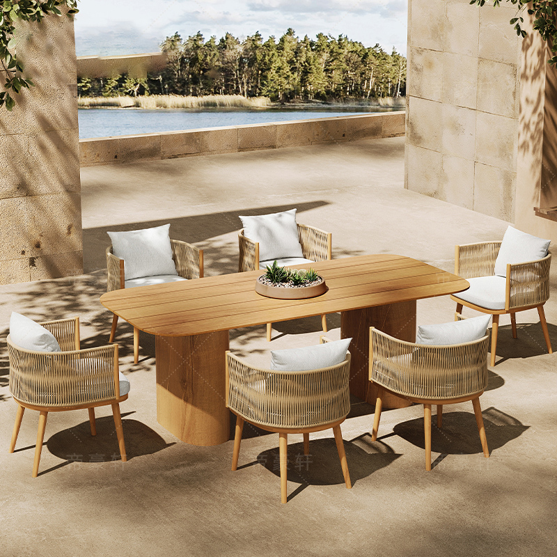 Designer Soild Wood Garden Set - Outdoor Furniture On Sale review and price