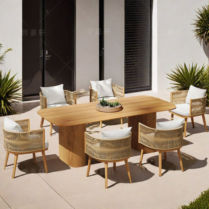 Designer Soild Wood Garden Set - Outdoor Furniture On Sale review and price