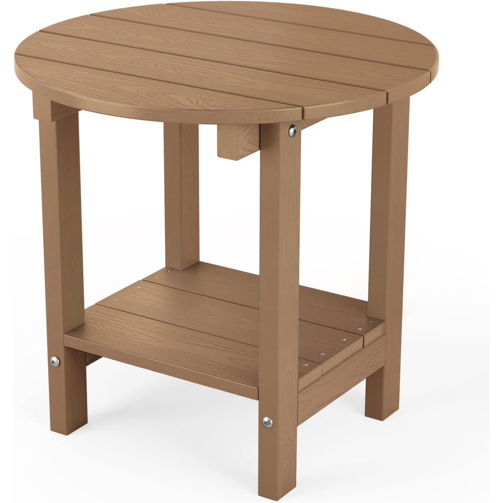 Outdoor 18 Inch Side Table wit - Outdoor Furniture Patio review and price