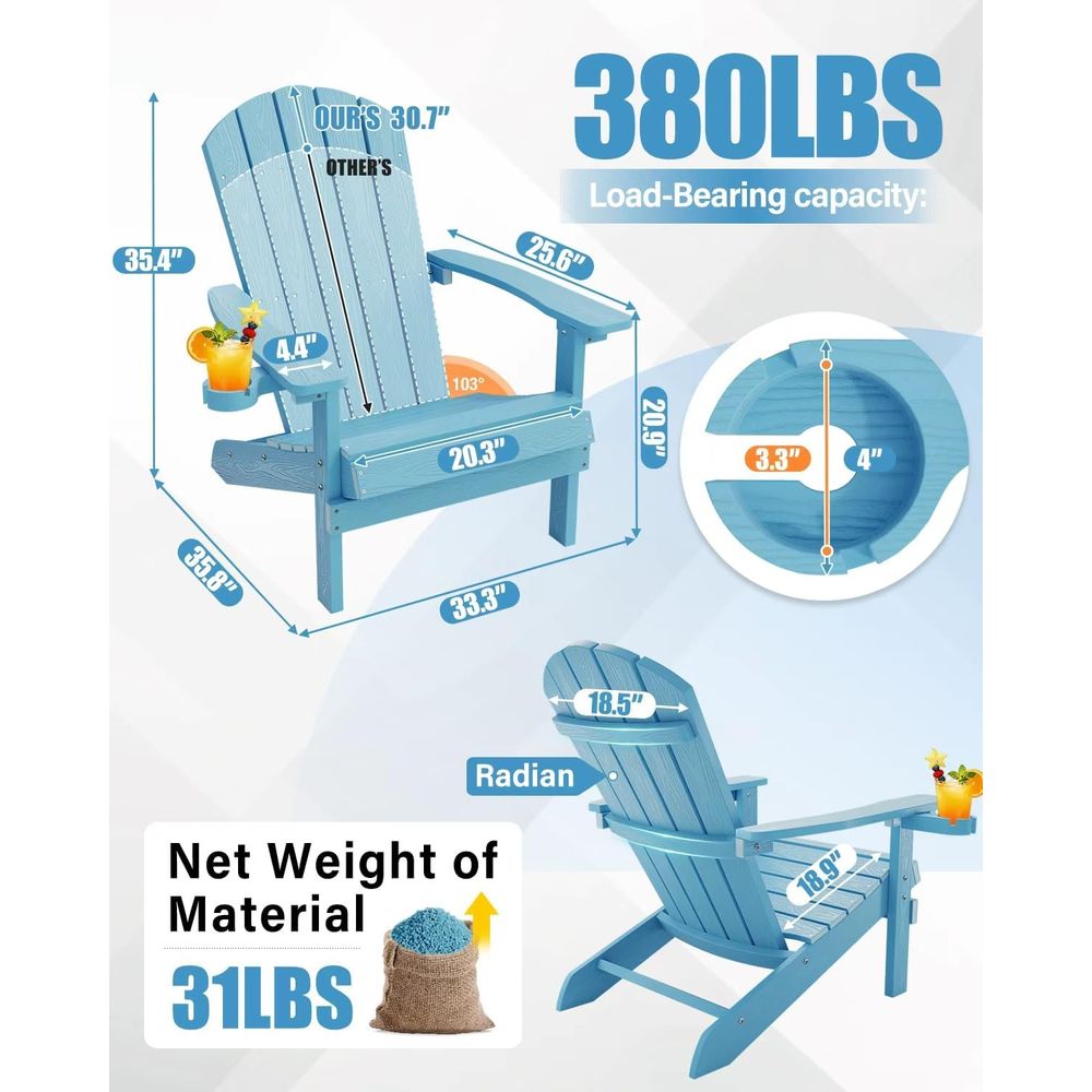 Adirondack Chair with Cup Hold - Adirondack Chair Wood review and price