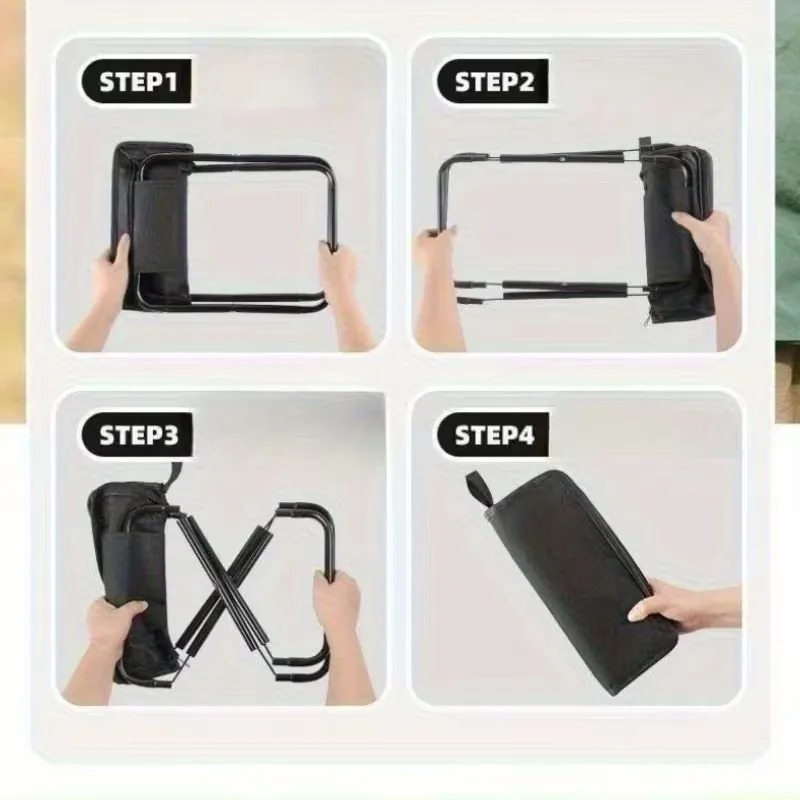Portable Foldable Backpack Sto - Outdoor Furniture Diy Plans review and price