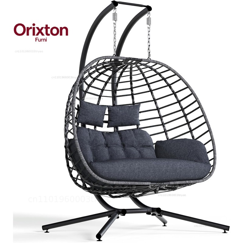 Double Egg Swing Chair with St - Hanging Egg Chair review and price