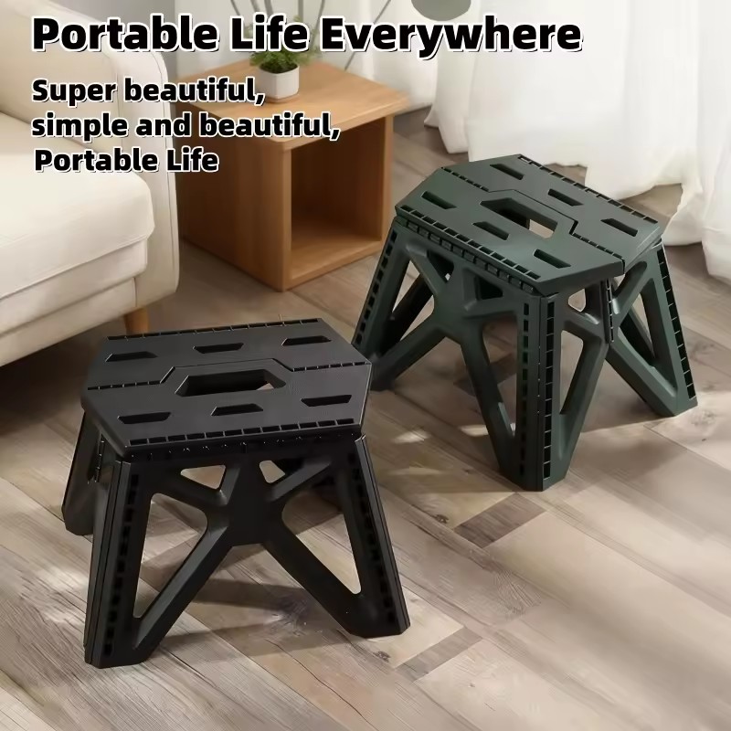 1 Pcs Folding Camp Stool Porta - Outdoor Furniture Diy Plans review and price