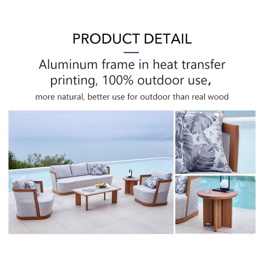 Modern Outdoor Aluminum Sofa G - Outdoor Furniture Quality review and price