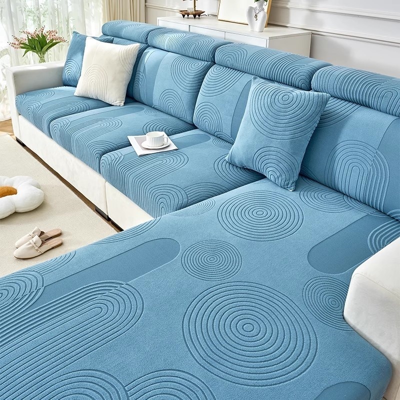 Elastic Jacquard Velvet Sofa C - Outdoor Furniture Plus review and price
