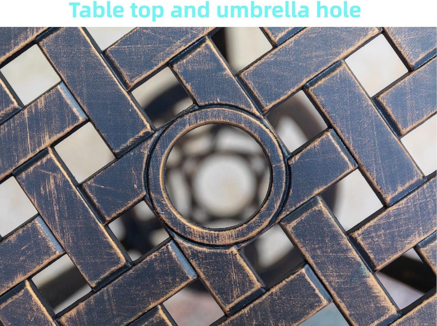 Bronze rust-resistant cast alu - Outdoor Furniture Patio review and price
