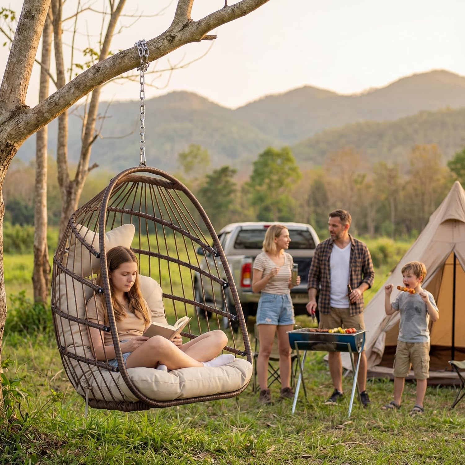 Outdoor Hanging Egg Chair With - Hanging Egg Chair review and price