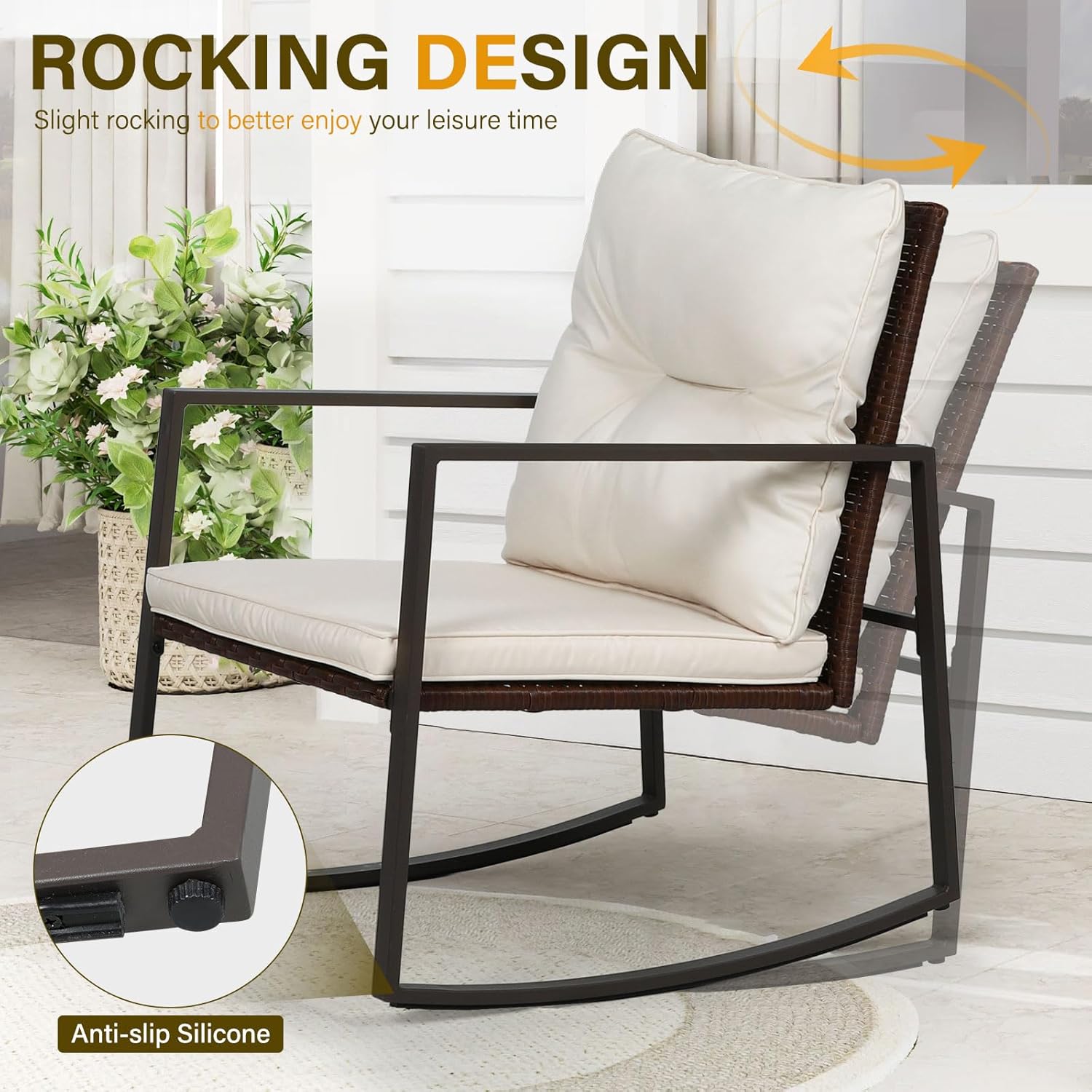 3-Piece Patio Bistro Set Outdo - Outdoor Furniture On Sale review and price