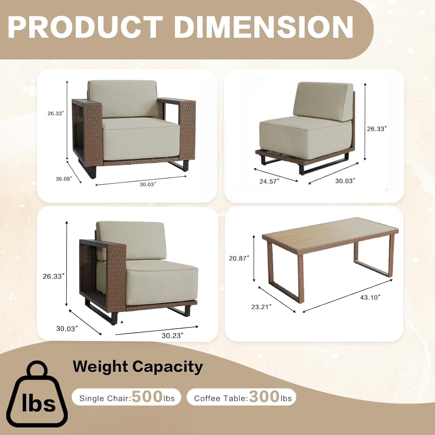 7 Pieces Outdoor Patio Furnitu - Outdoor Furniture On Sale review and price