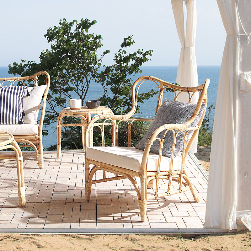 Natural rattan sofa outdoor do - Outdoor Furniture Indonesia review and price