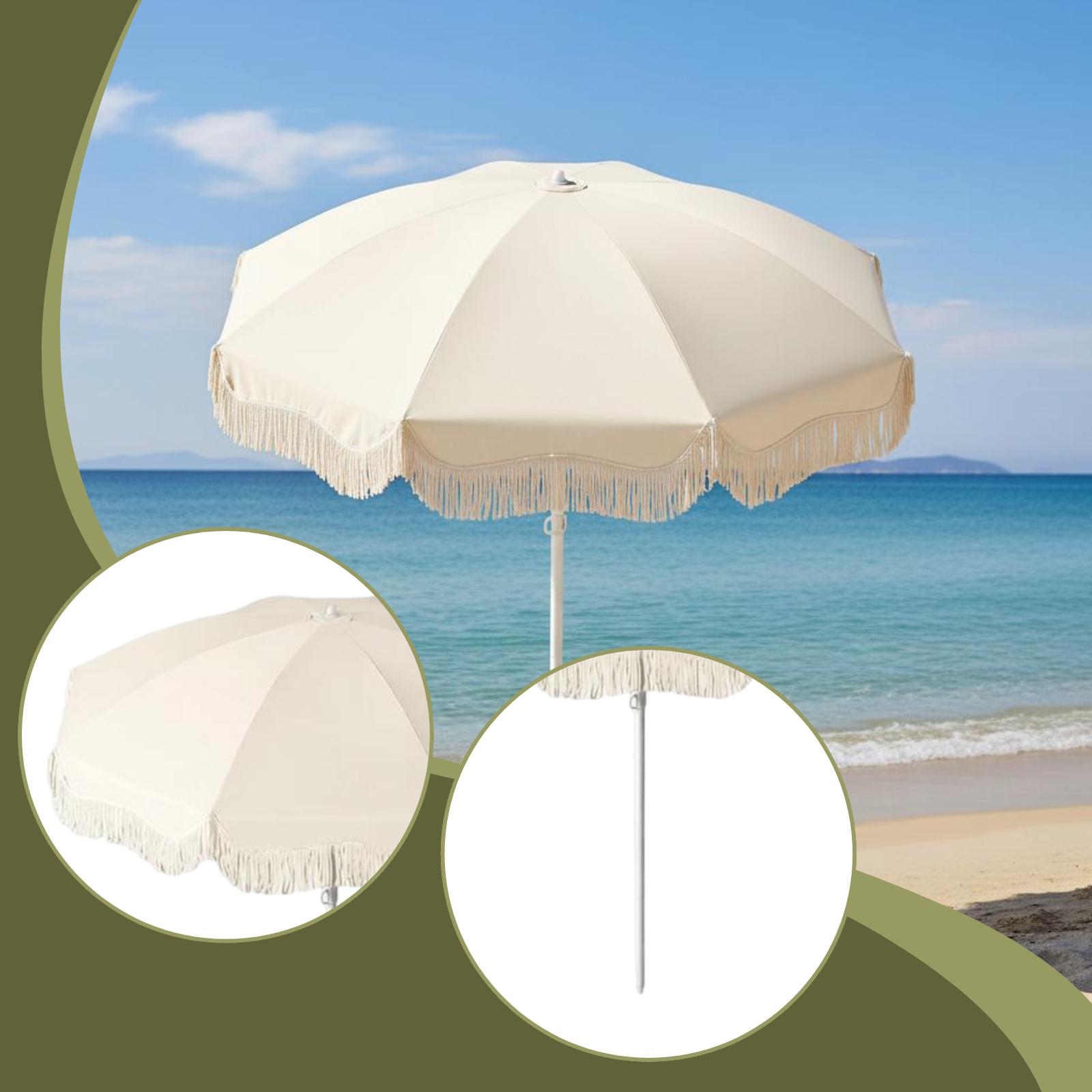 Fringe Patio Umbrella UPF50 Pl - Outdoor Furniture Plus review and price