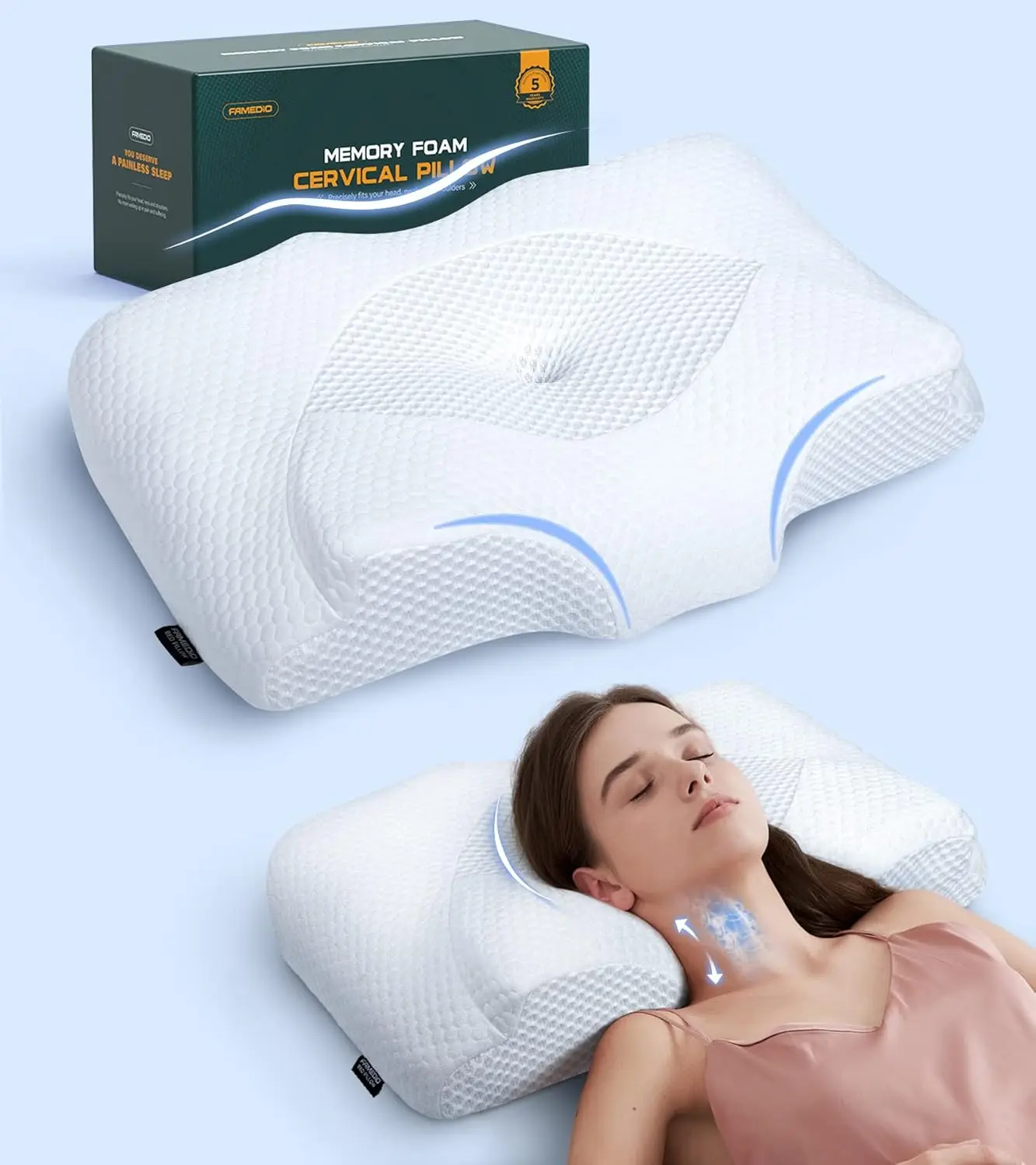 Adjustable Cervical Pillow,Odo - Outdoor Furniture Plus review and price