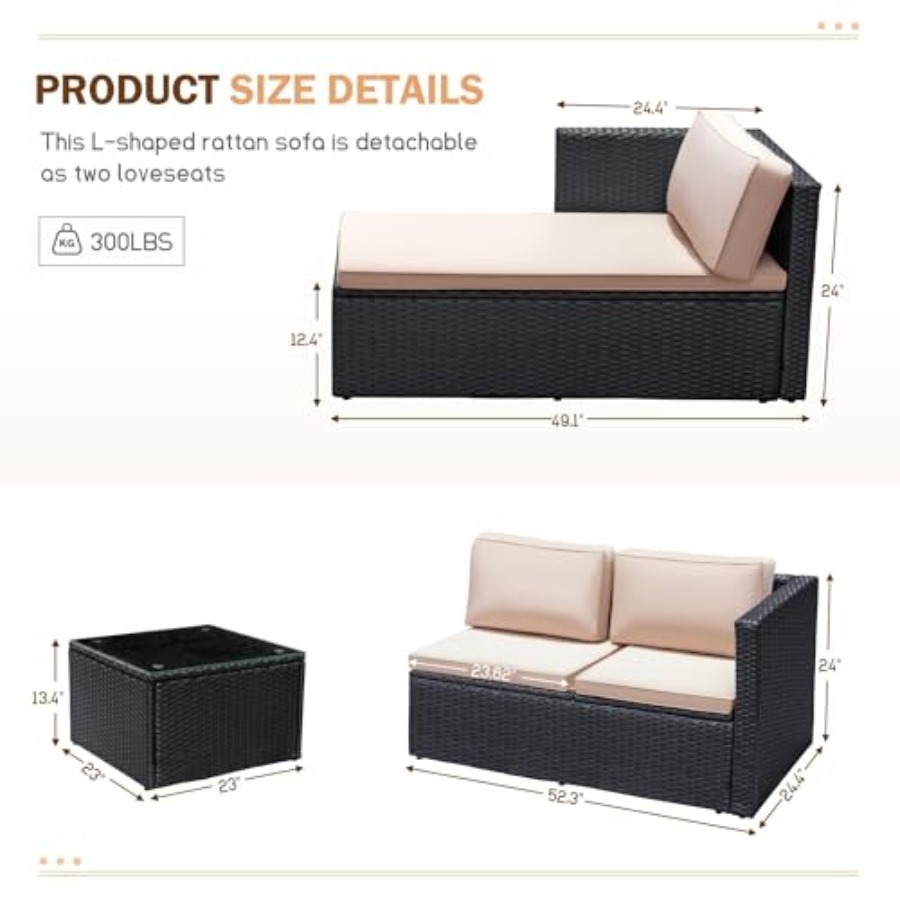 Outdoor patio furniture set: b - Outdoor Furniture Plus review and price