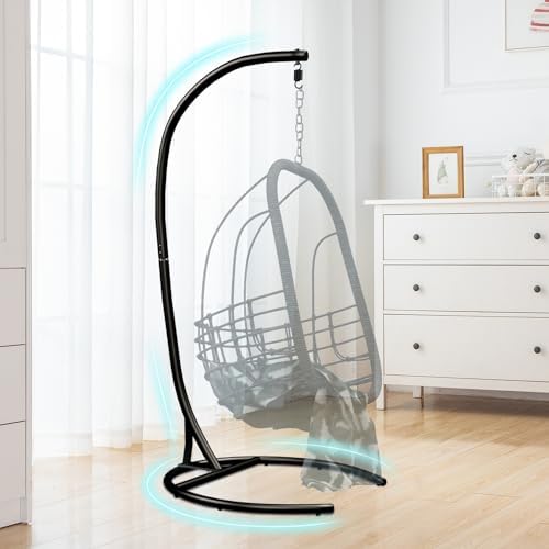 Hammock Stand ONLY, 300lbs Cap - Hanging Egg Chair review and price