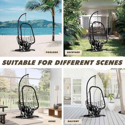 Hammock Stand ONLY, 300lbs Cap - Hanging Egg Chair review and price