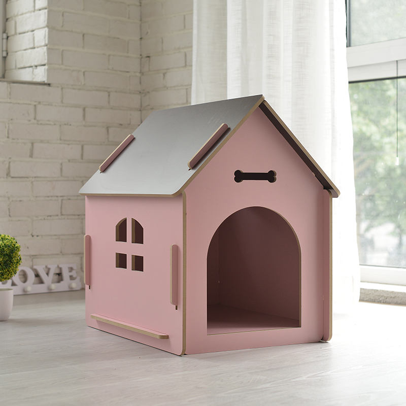 Custom Wooden Dog House Indoor - Outdoor Furniture Durable review and price