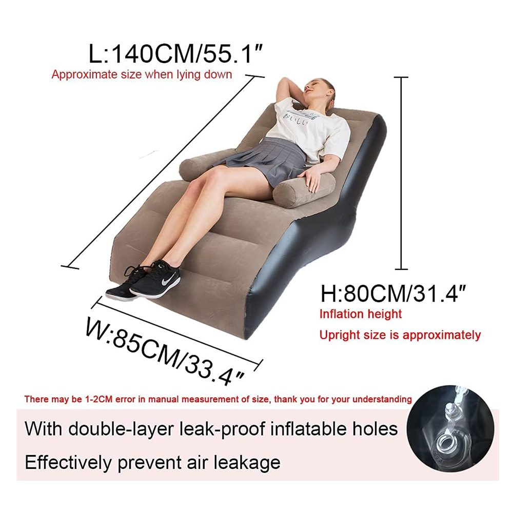 Folding Lazy Sofa,Inflatable L - Outdoor Furniture Durable review and price