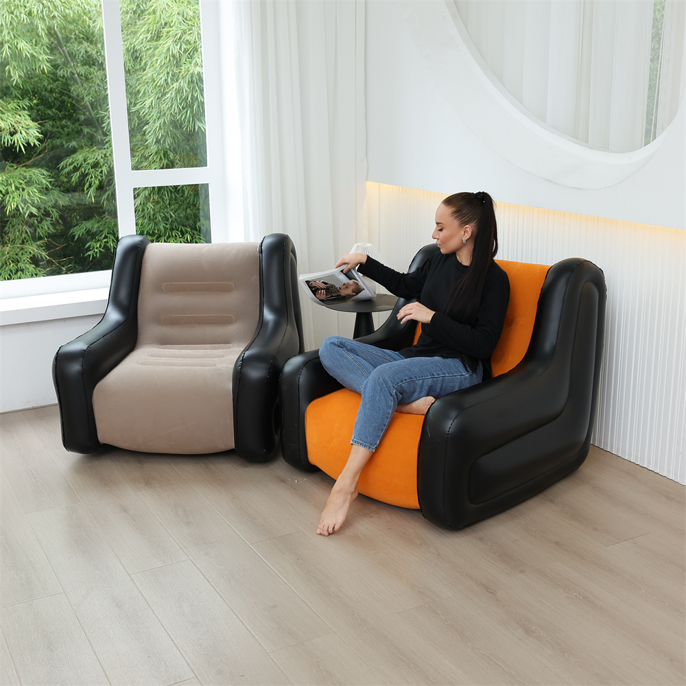 Folding Lazy Sofa,Inflatable L - Outdoor Furniture Durable review and price